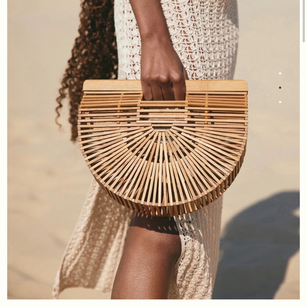 Cult Gaia Natural Bag